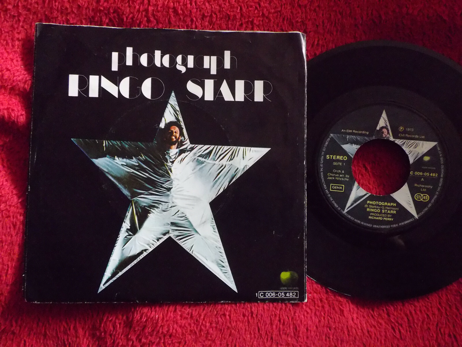 Ringo Starr – Photograph / Down and out (Single, 1973)