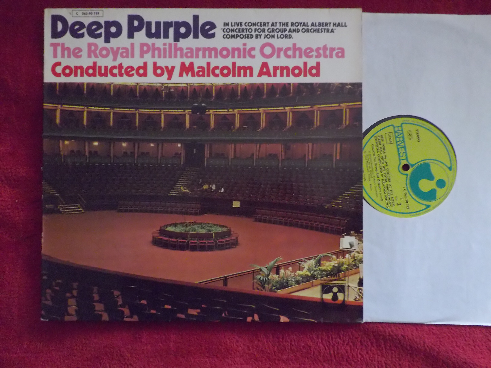 Deep Purple - The Royal Philharmonic Orchestra | Harvest Records LP
