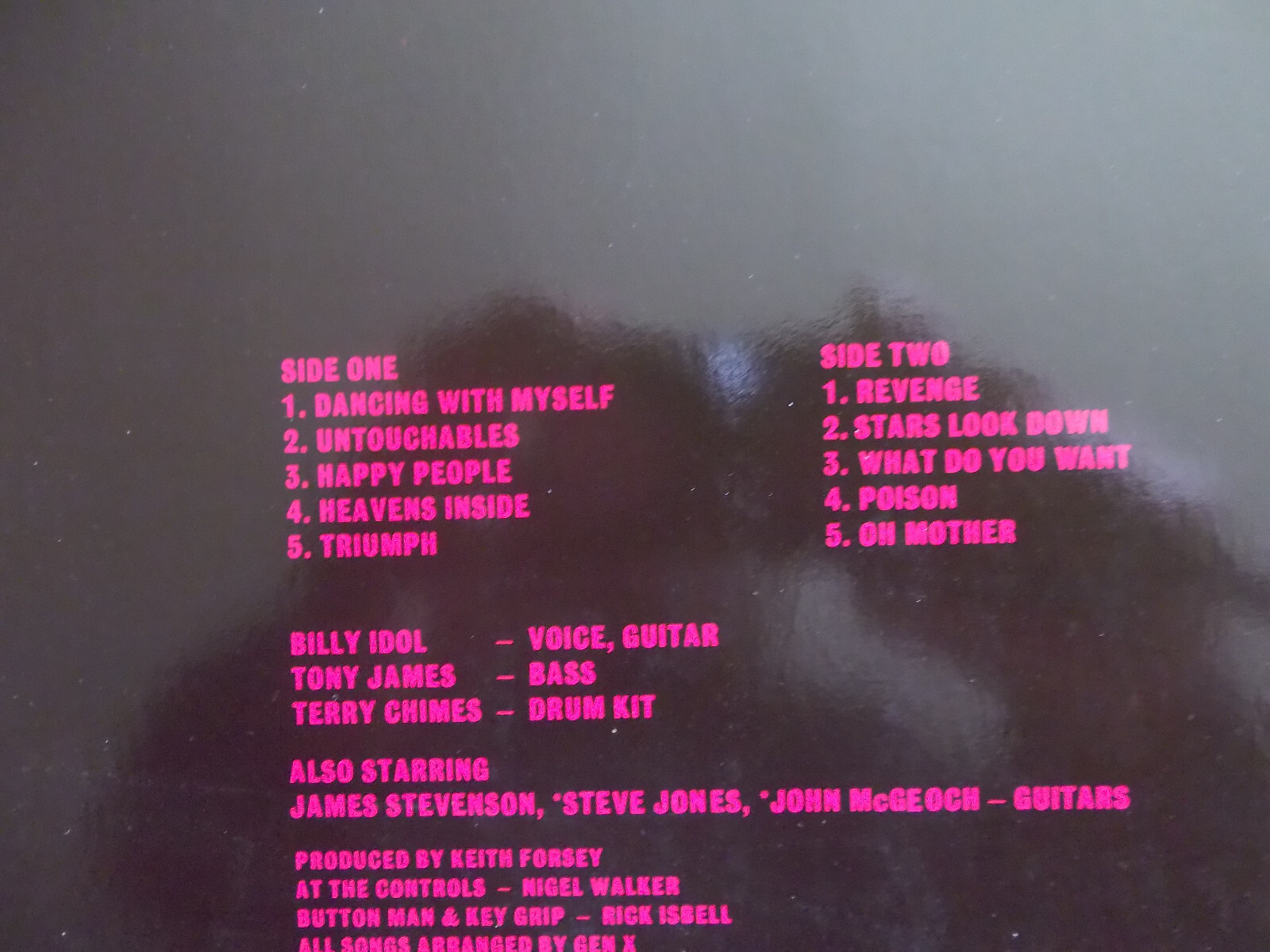 Generation X – Kiss me deadly | Chrysalis Records LP, Bild 3