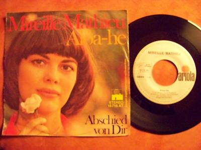 Mireille Mathieu – Aloa-he / Abschied von dir (Ariola, 45er-Single)