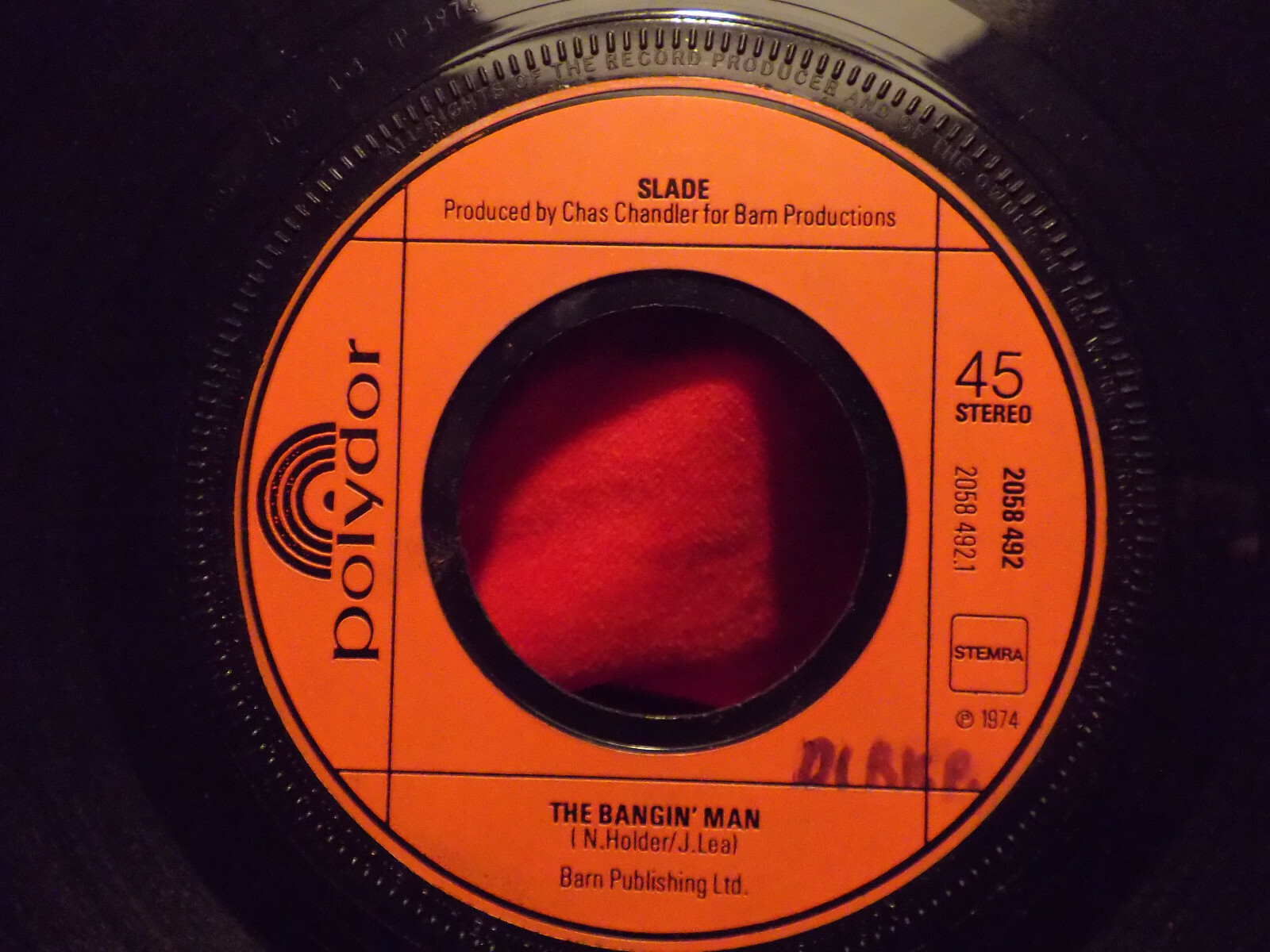 Slade – The bangin´ man / She did it to me (Polydor, 1974)