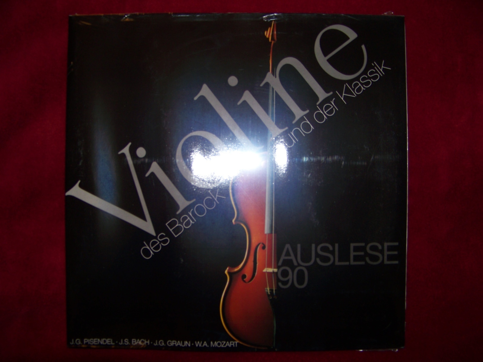 Violine des Barock und der Klassik – Auslese 1990 (LP, versiegelt)