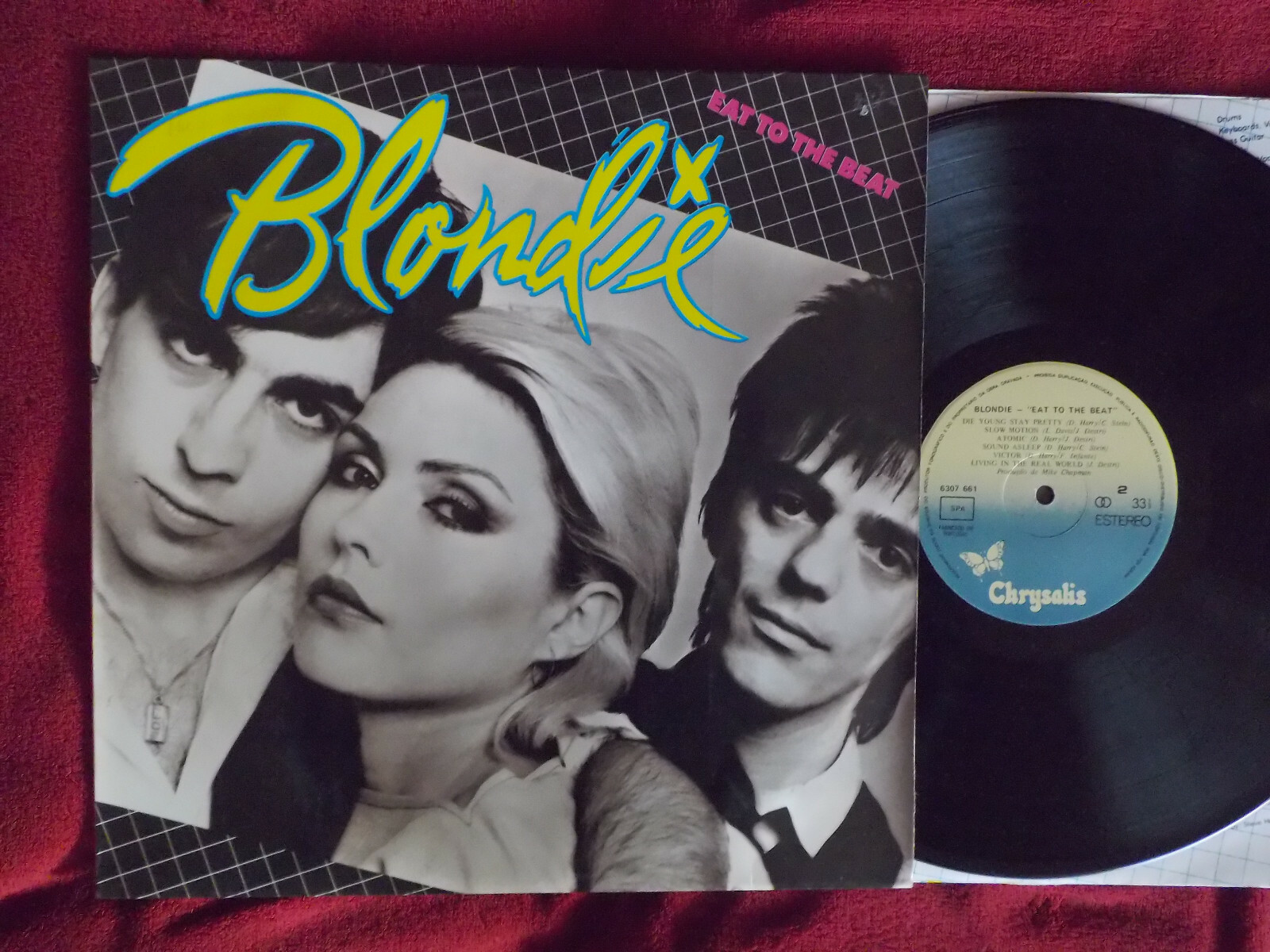 Blondie – Eat to the Beat (LP, Chrysalis Records, Portugal, 1978)