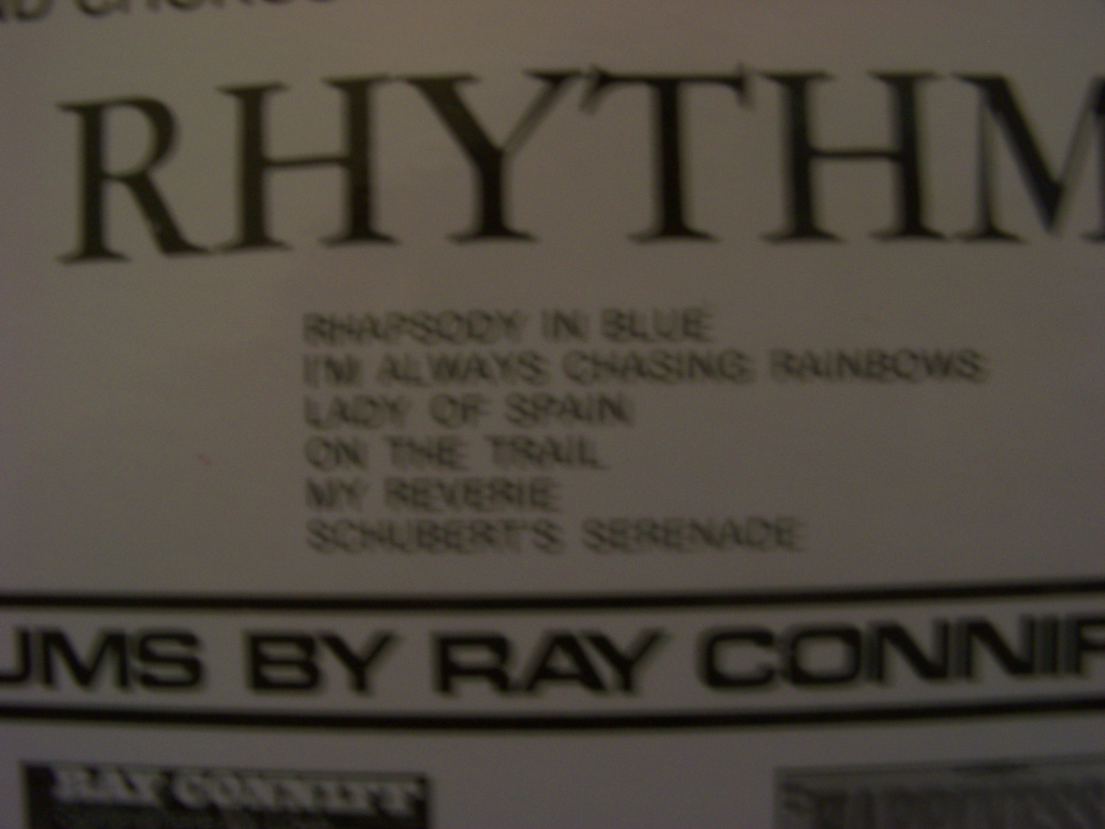 Ray Conniff – Concert in rhythm (LP, CBS Records, S 62026), Bild 4
