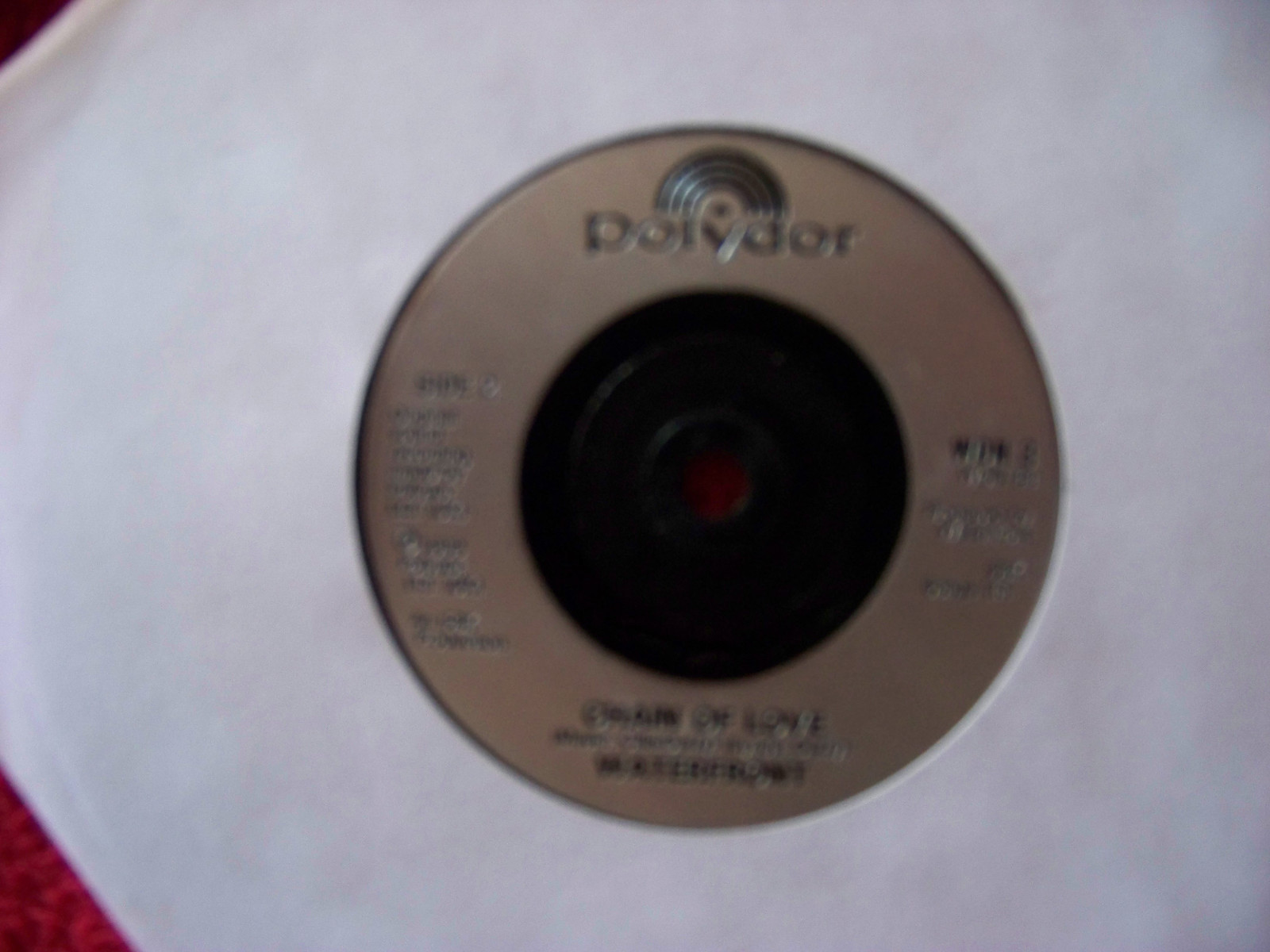 Waterfront – Broken Arrow / Chain of Love (Polydor, 1989), Bild 2
