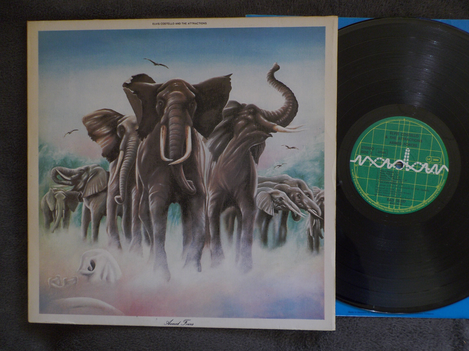 Elvis Costello and the Attractions – Armed Forces | LP, Radarscope Records, 1979