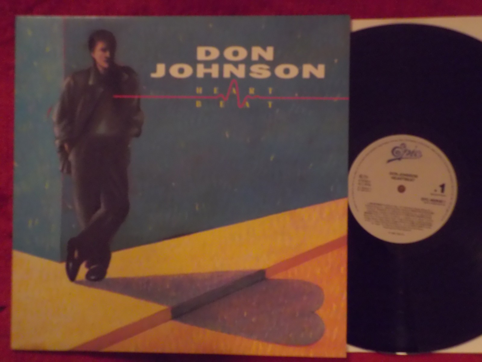 Don Johnson – Heartbeat | LP, Niederlande