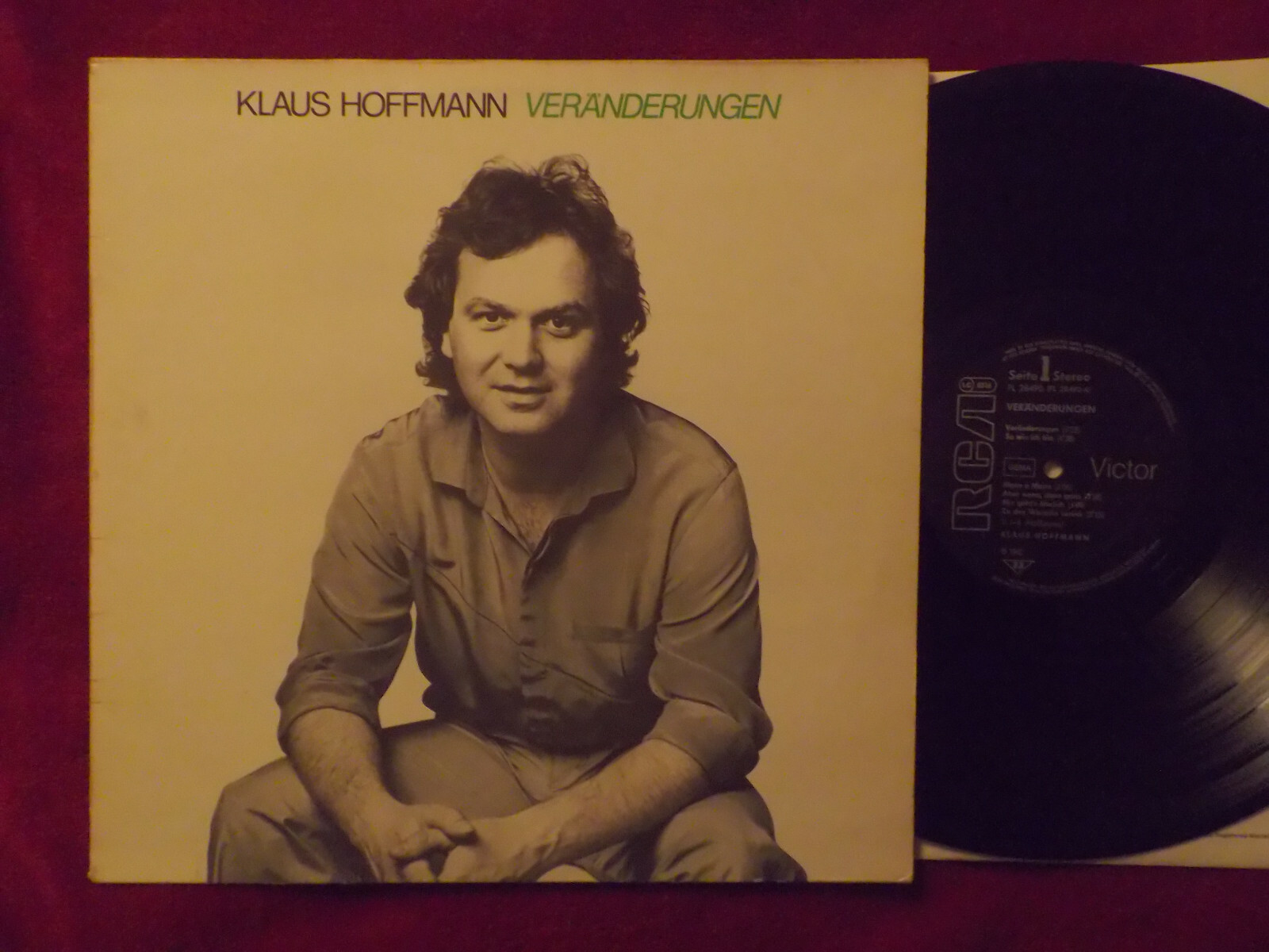 Klaus Hoffmann – Veränderungen | RCA Records, LP, 1982