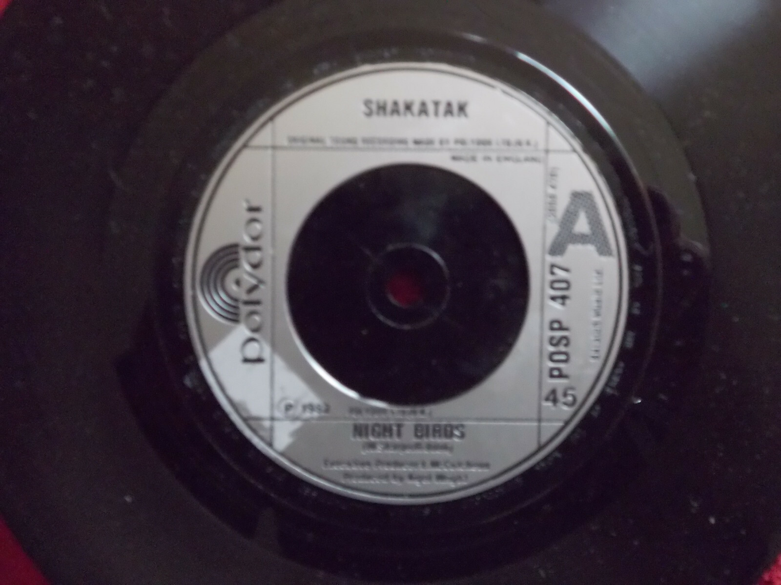 Shakatak – Night birds / Rio nights | Polydor 45er-Single, Großbritannien, 1982