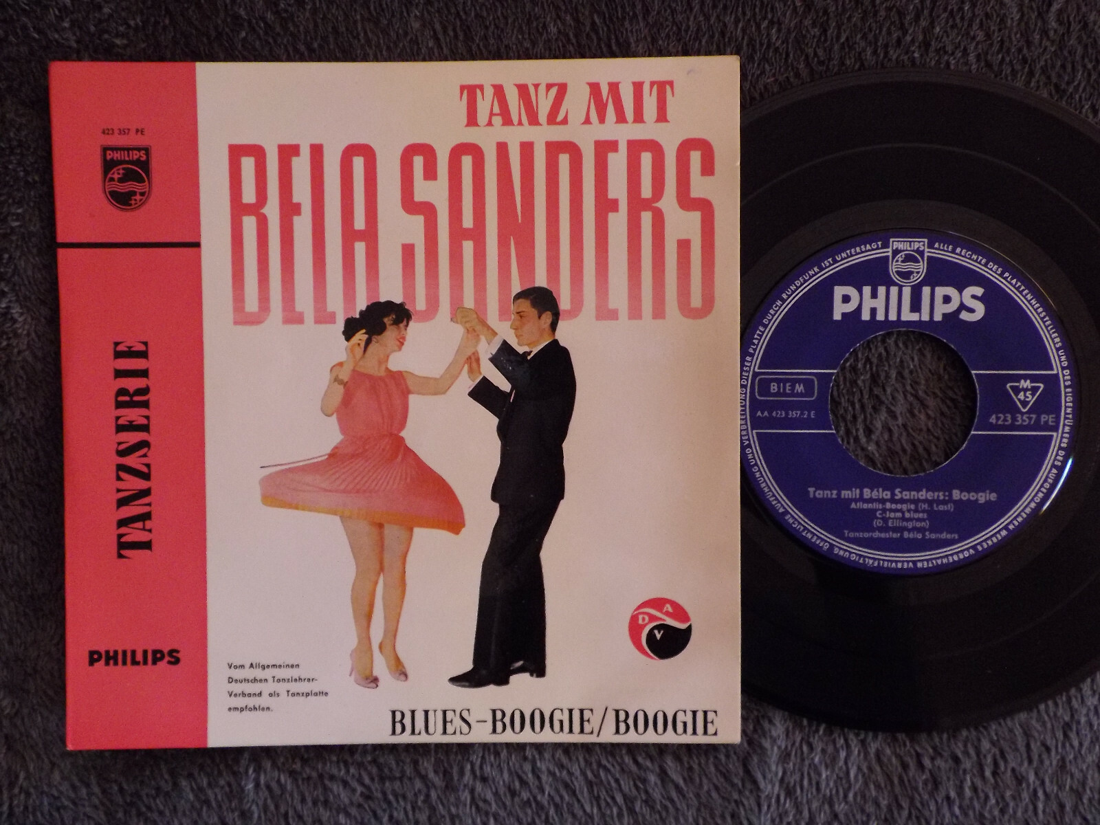 Bela Sanders – Tanz mit Bela Sanders · Philips Records 423 357 PE · 1964