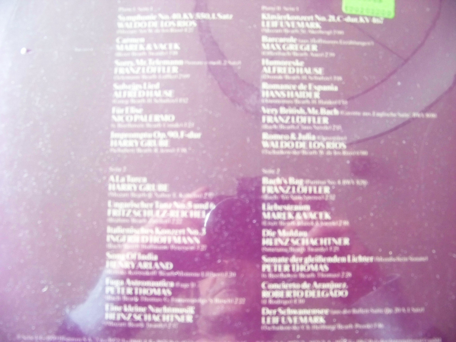 V. A. – Classics in Pop | Karussell Records, Doppel-LP, Bild 2
