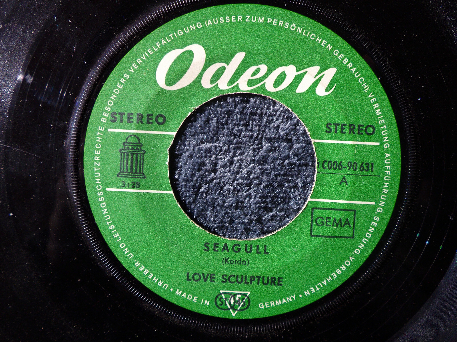 Love Sculpture – Seagull / Farandole (Odeon Records, 7″-Single)