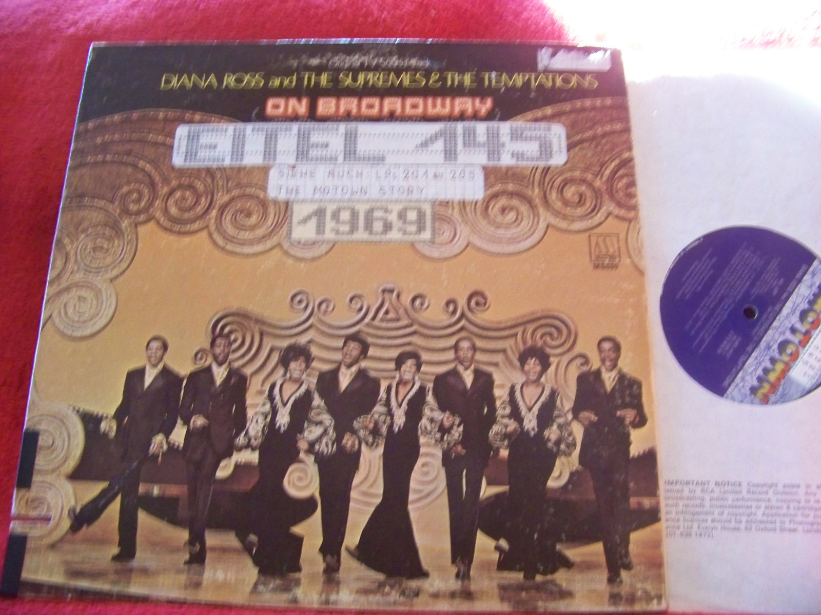 Diana Ross and the Supremes & the Temptations – On Broadway (US-LP im FOC)