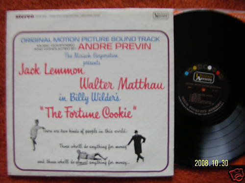 The Fortune Cookie – Original Soundtrack mit Musik von Andre Previn (US, 1966)