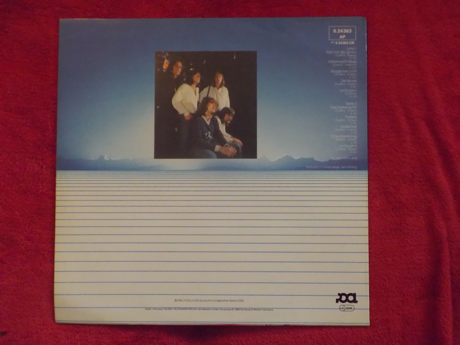 Karat – Schwanenkönig | Pool Records, 1980, LP, Bild 2