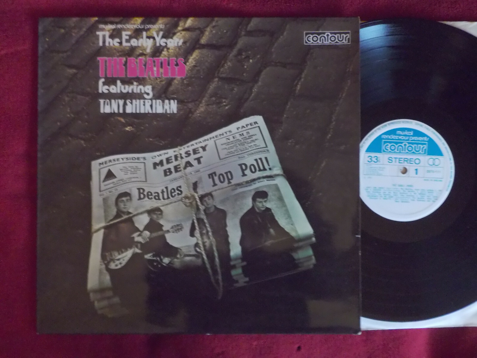 The Beatles feat. Tony Sheridan – The early years (LP, Contour Records, 1971)