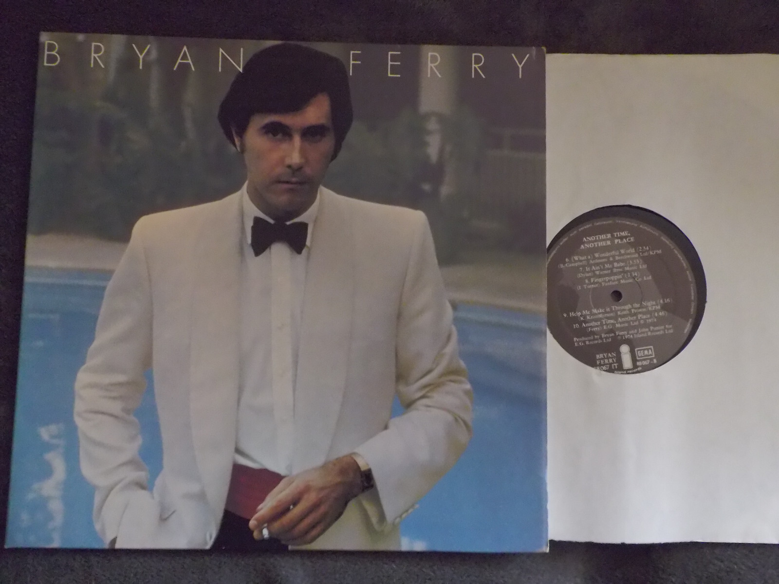 Bryan Ferry – Another time, another place (LP, Island Records, 1974)