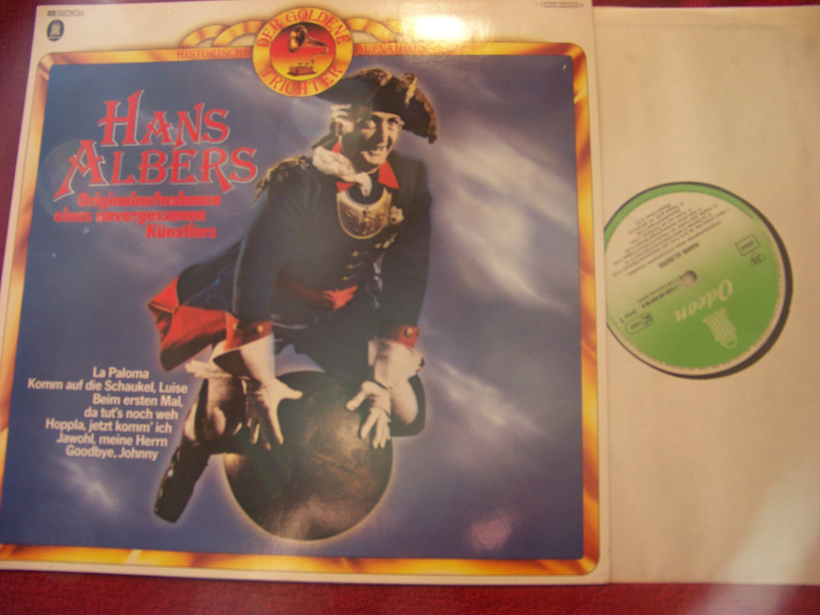 Hans Albers – Originalaufnahmen eines unvergessenen Künstlers (LP)