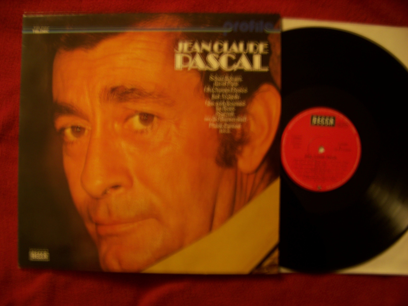 Jean Claude Pascal – same | Decca Records, LP, Katalognummer 6.24035