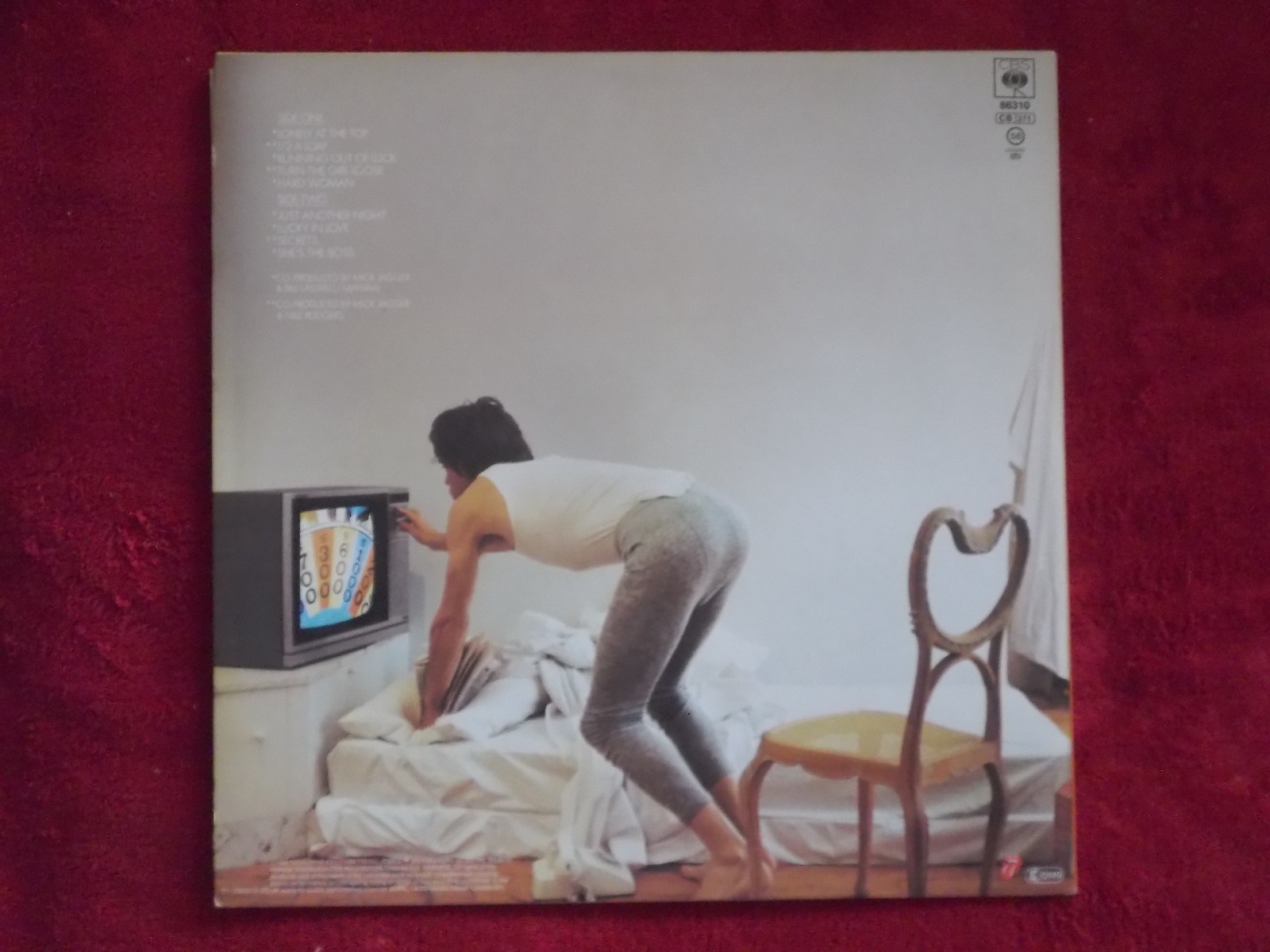 Mick Jagger – She´s the boss (LP, CBS Records, 1985), Bild 4