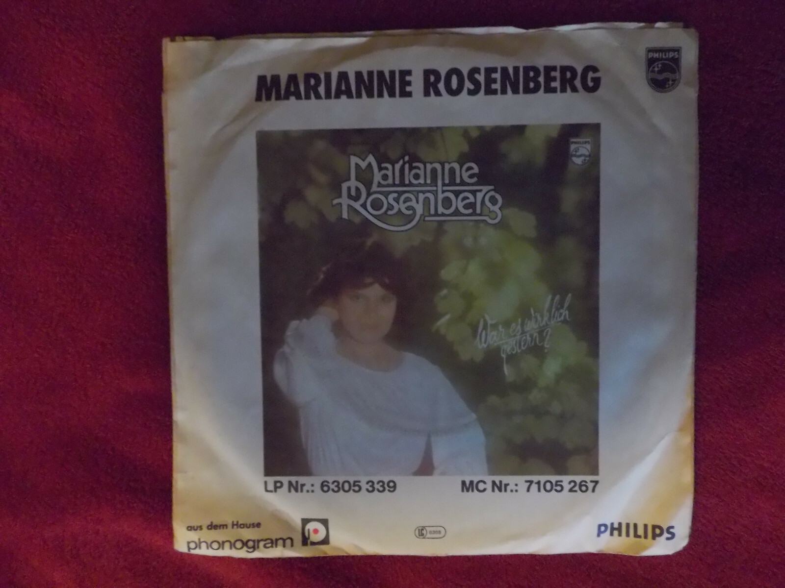 Marianne Rosenberg – Nimm dir Zeit für sie / Wenn du geh´n willst (7″-Single), Bild 3