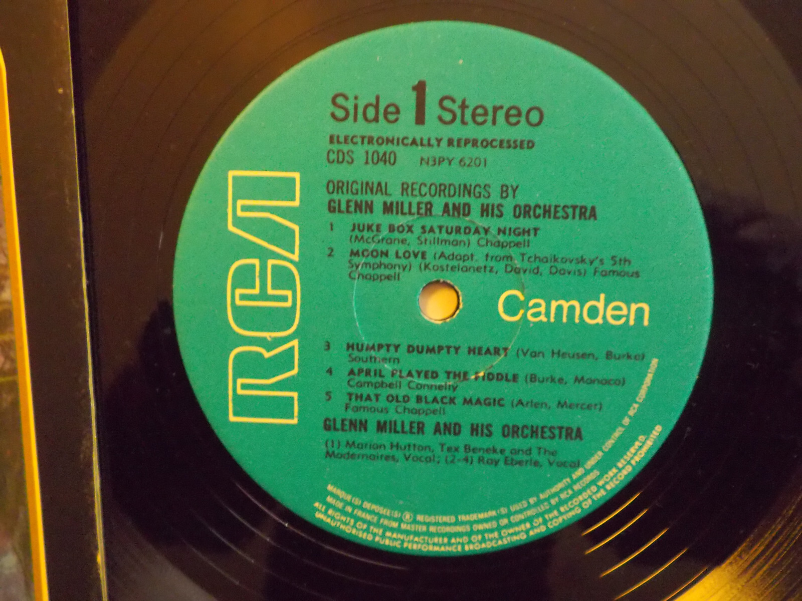 Glenn Miller & His Orchestra – The Original Recordings by.... (LP, 1969), Bild 2