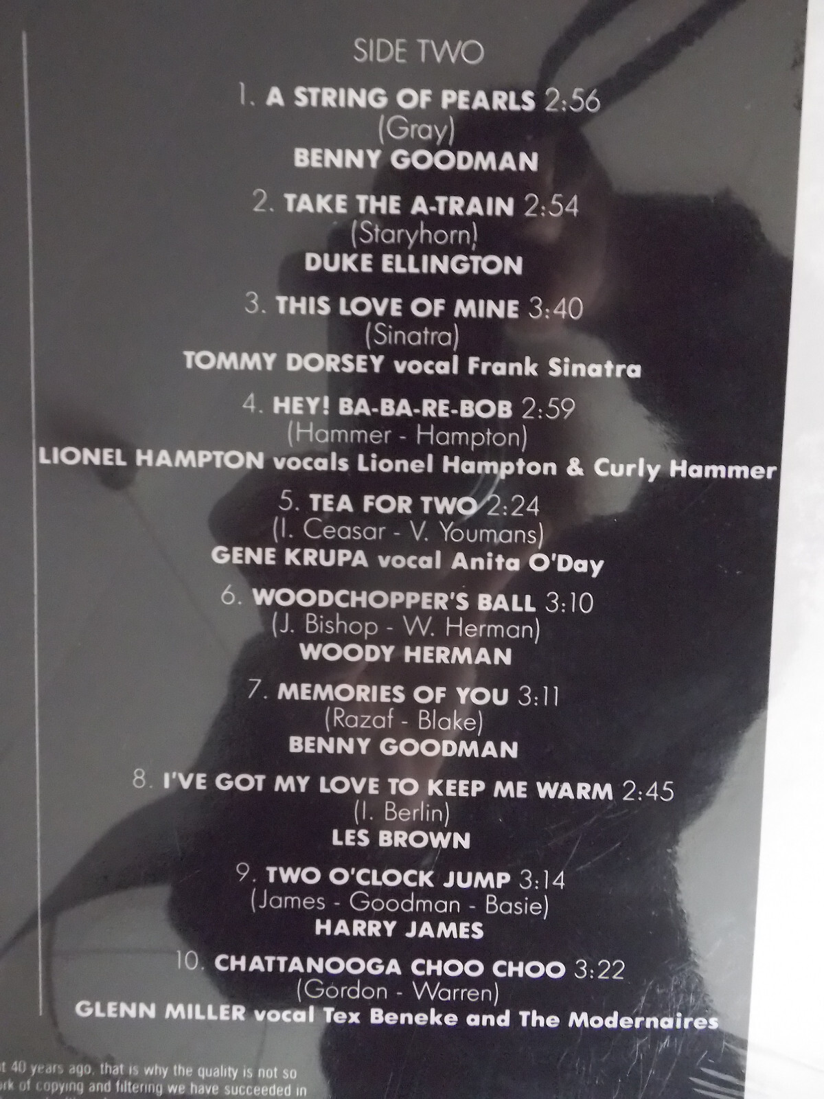 V.A. – Moonlight Serenade: 20 Great Big Band Hits (LP), Bild 4
