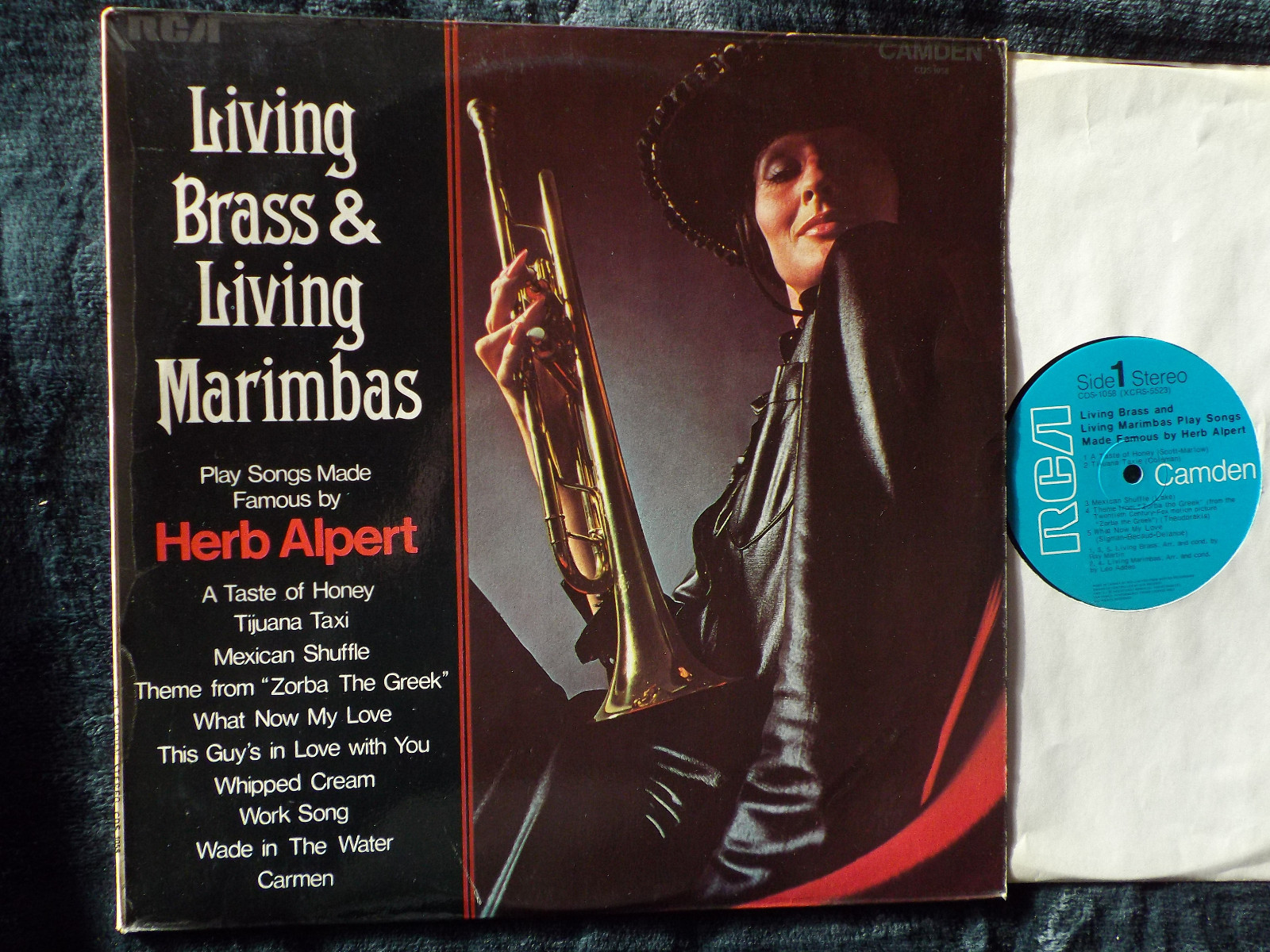 Living Brass & Living Marimbas – plays Herb Alpert (RCA Records, CDS 1058, 1970)