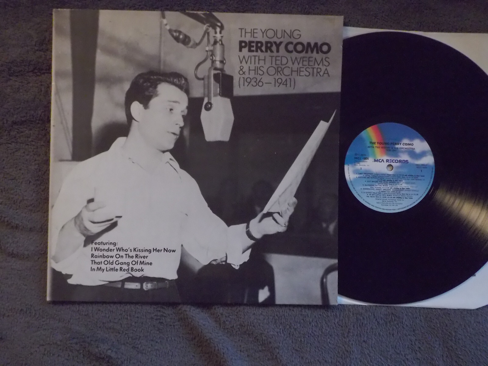 Perry Como – The Young Perry Como with Ted Weems & His Orchestra (LP)