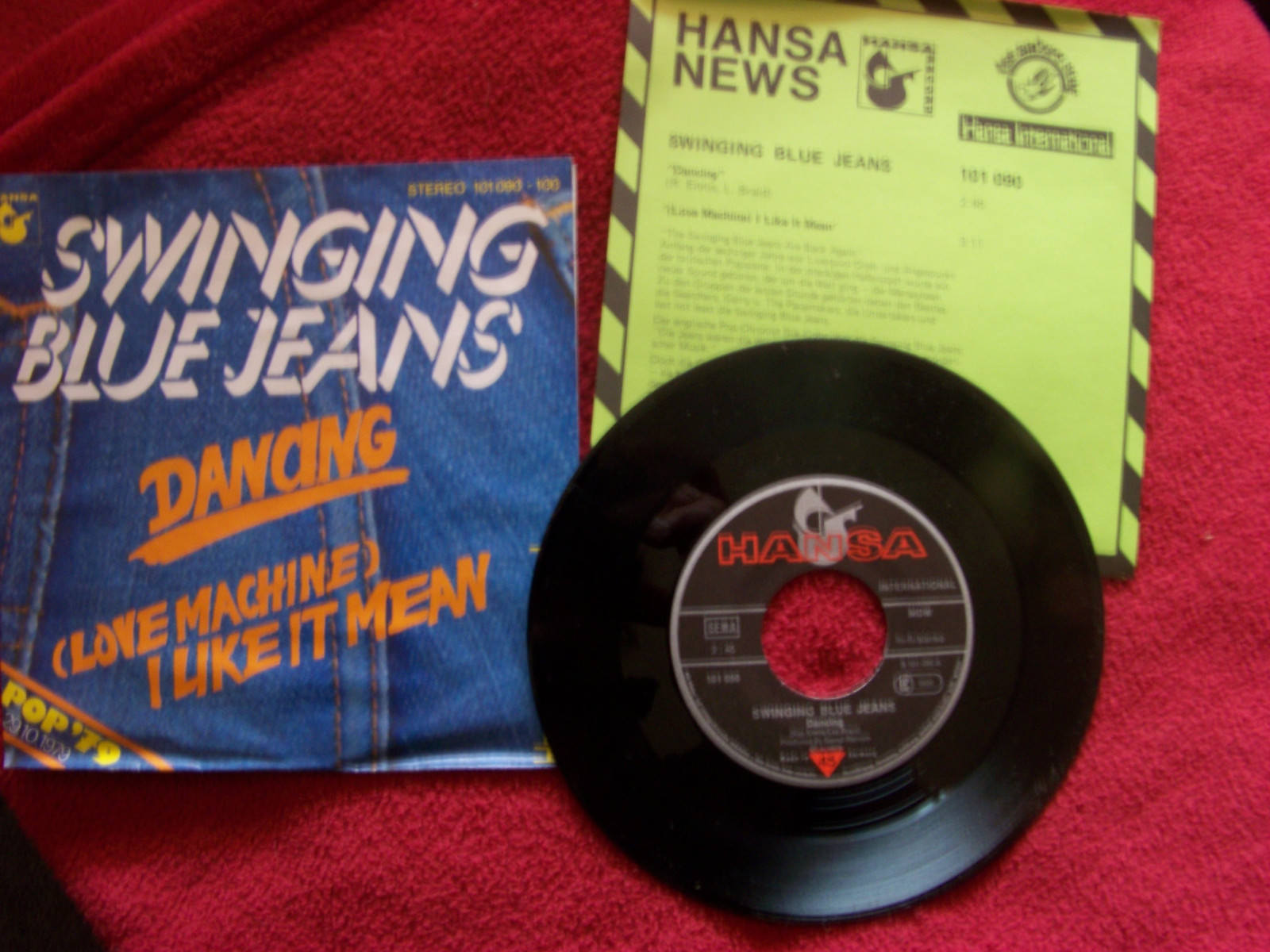 The Swinging Blue Jeans – Dancing / ( Love machine ) I love it mean + Facts | 7″-Single