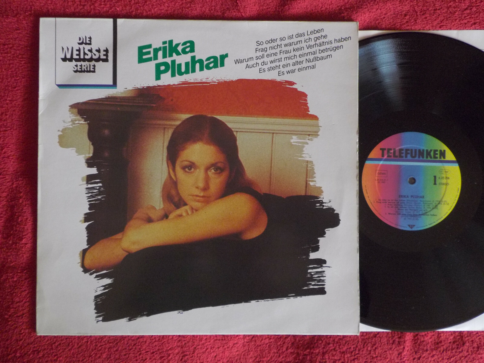 Erika Pluhar – Erika Pluhar | Telefunken Records, LP, 1982