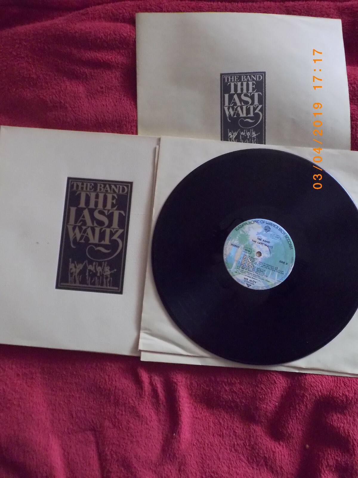 The Band – The Last Waltz | Warner Bros. Records, WB 66 076, 3-LP, 1978