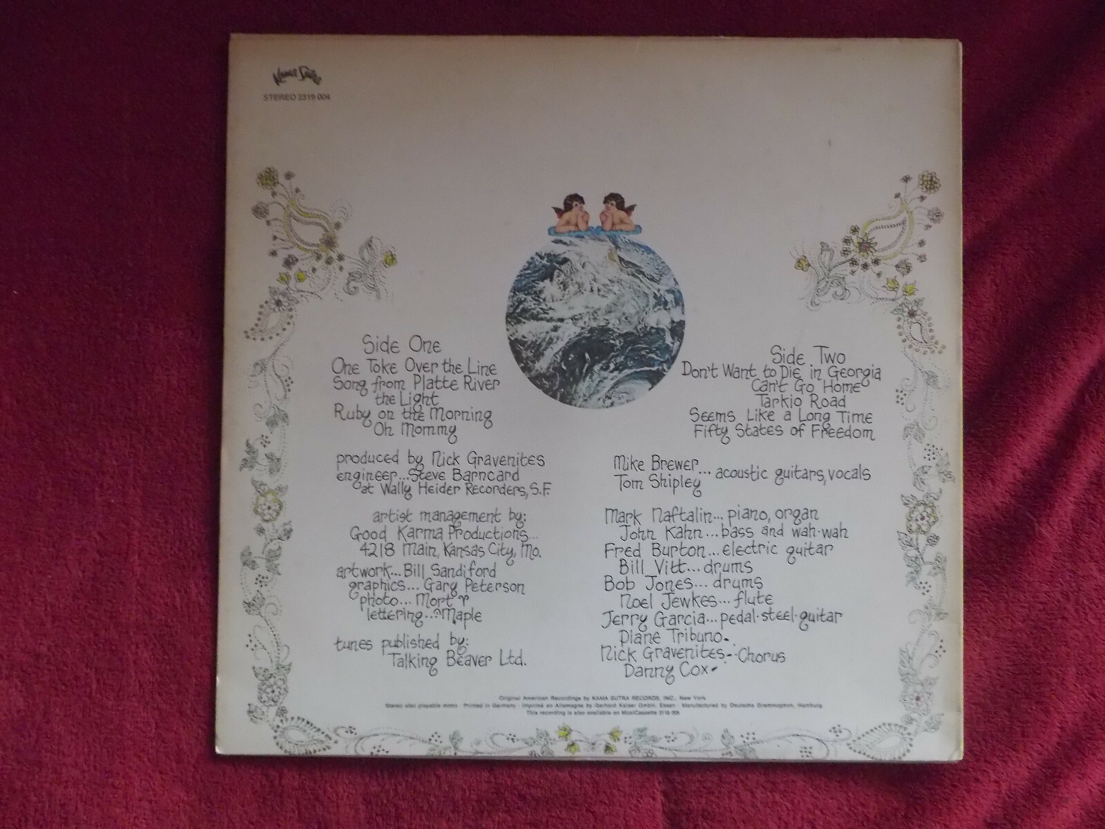 Brewer & Shipley – Tarkio | Kama Sutra Records LP, Bild 2