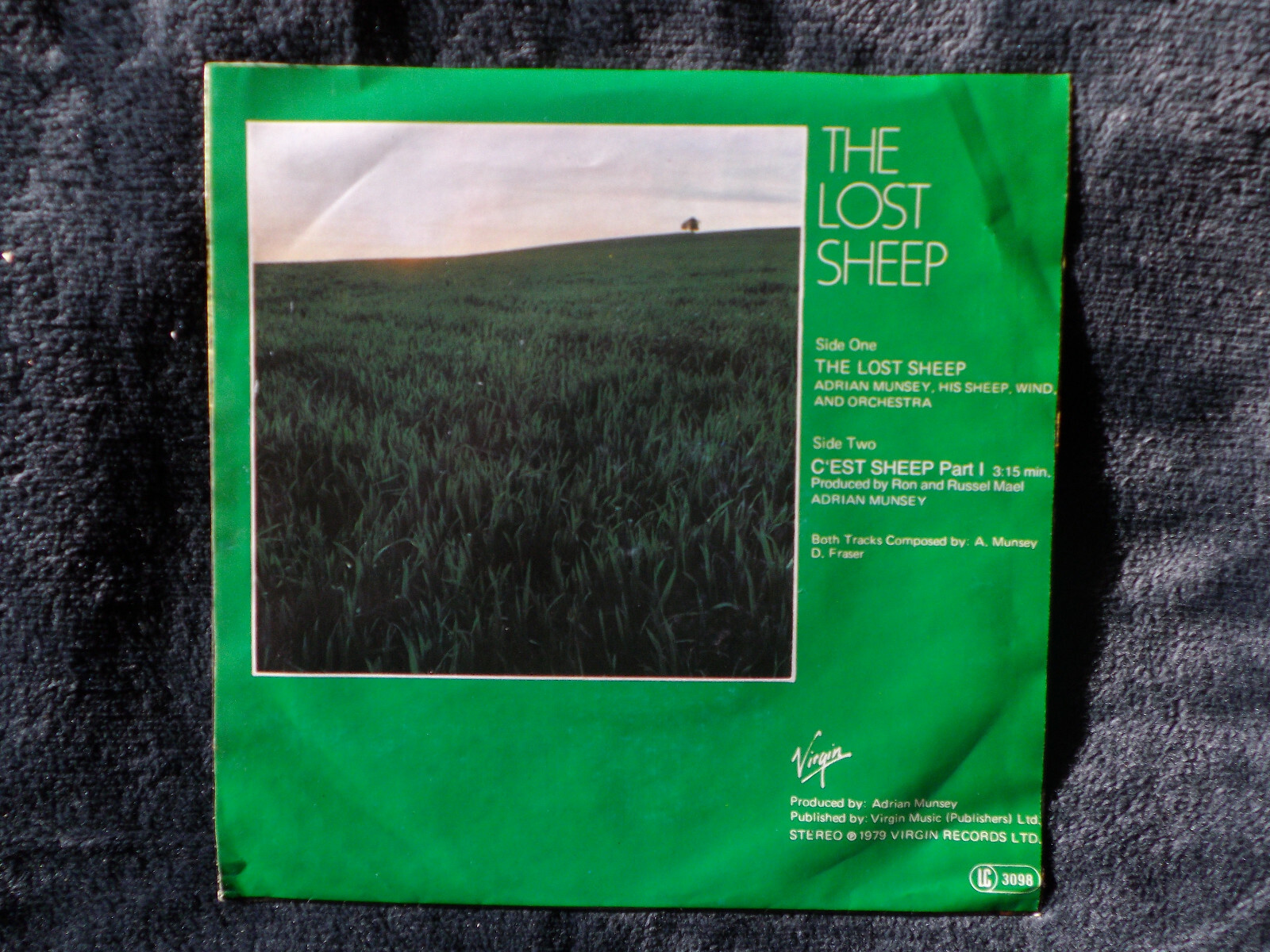 The Lost Sheep – The lost sheep / C´est sheep, Part 1 | Virgin Records 100 639, Bild 2