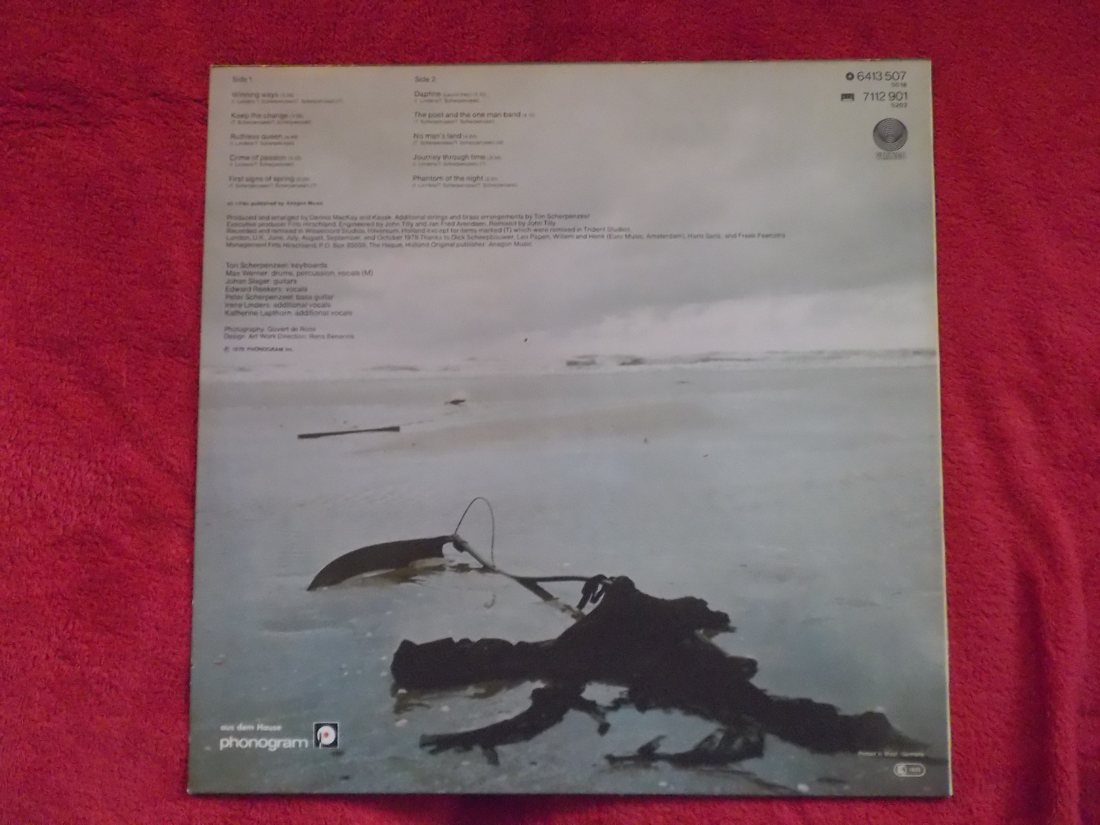 Kayak – Phantom of the Night (LP, Vertigo Records, 1978), Bild 2