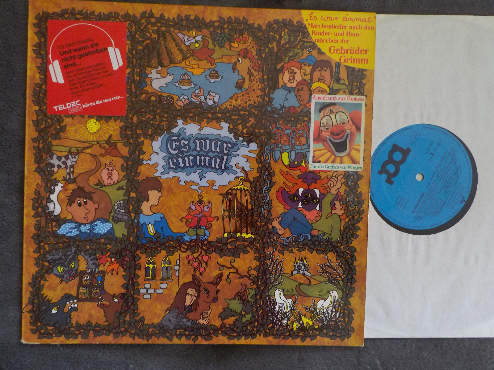 Es war einmal – Märchenlieder nach den Kinder- und Hausmärchen der Gebr. Grimm (LP, 1984)