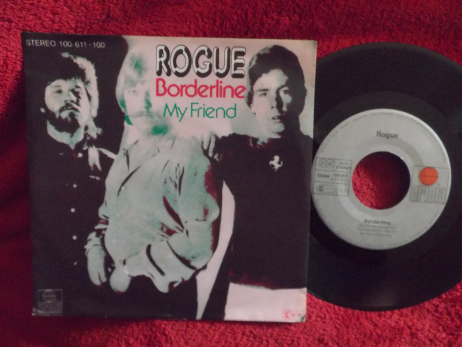 Rogue – Borderline / My Friend (Ariola 7″-Single, 1979)