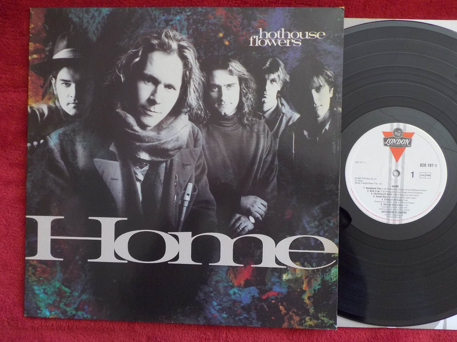 Hothouse Flowers – Home | LP, London Records, EU 1990