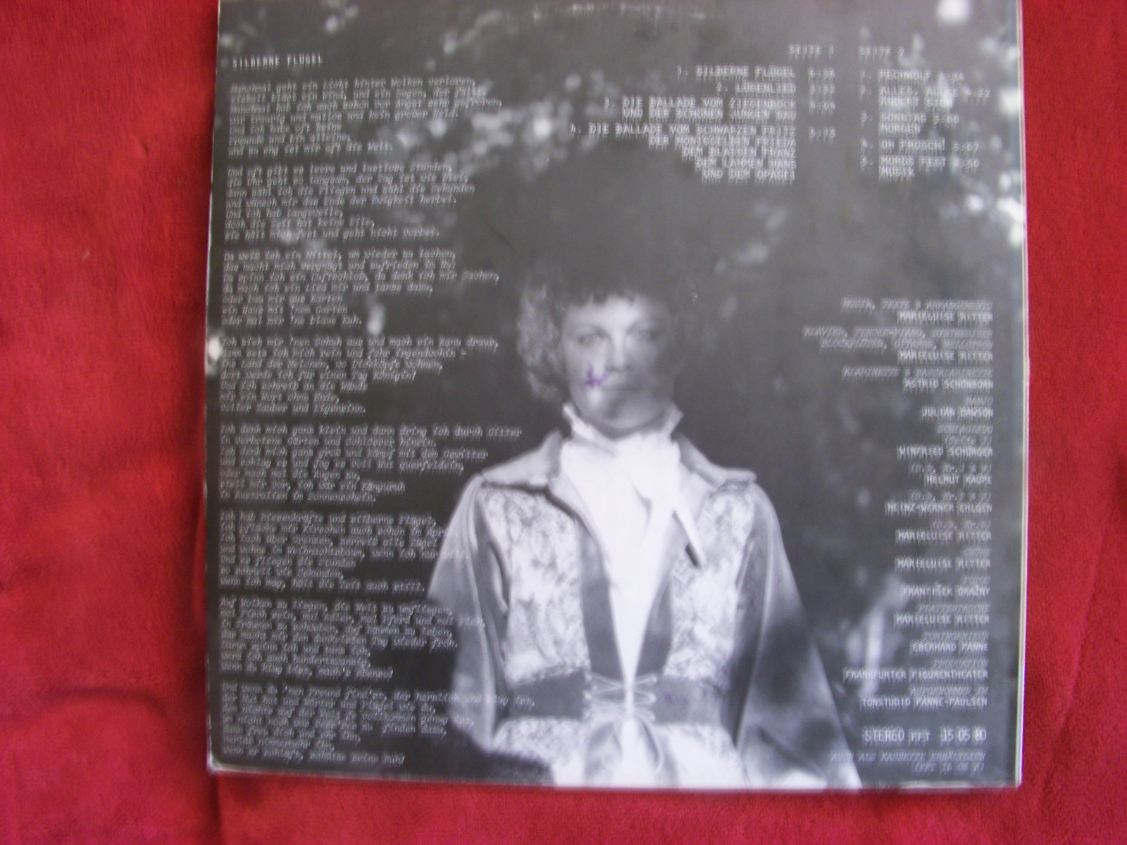 Marieluise Ritter – O du honiggelbe Frieda | LP, Bild 2