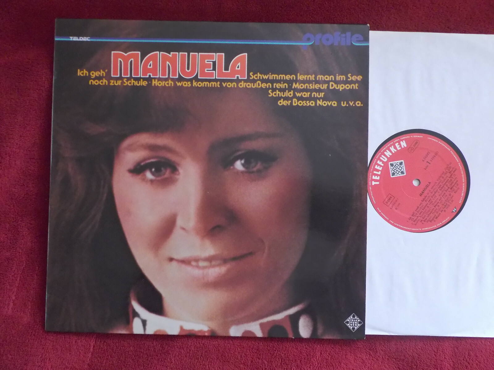Manuela – Manuela | Telefunken Records, LP, 1979