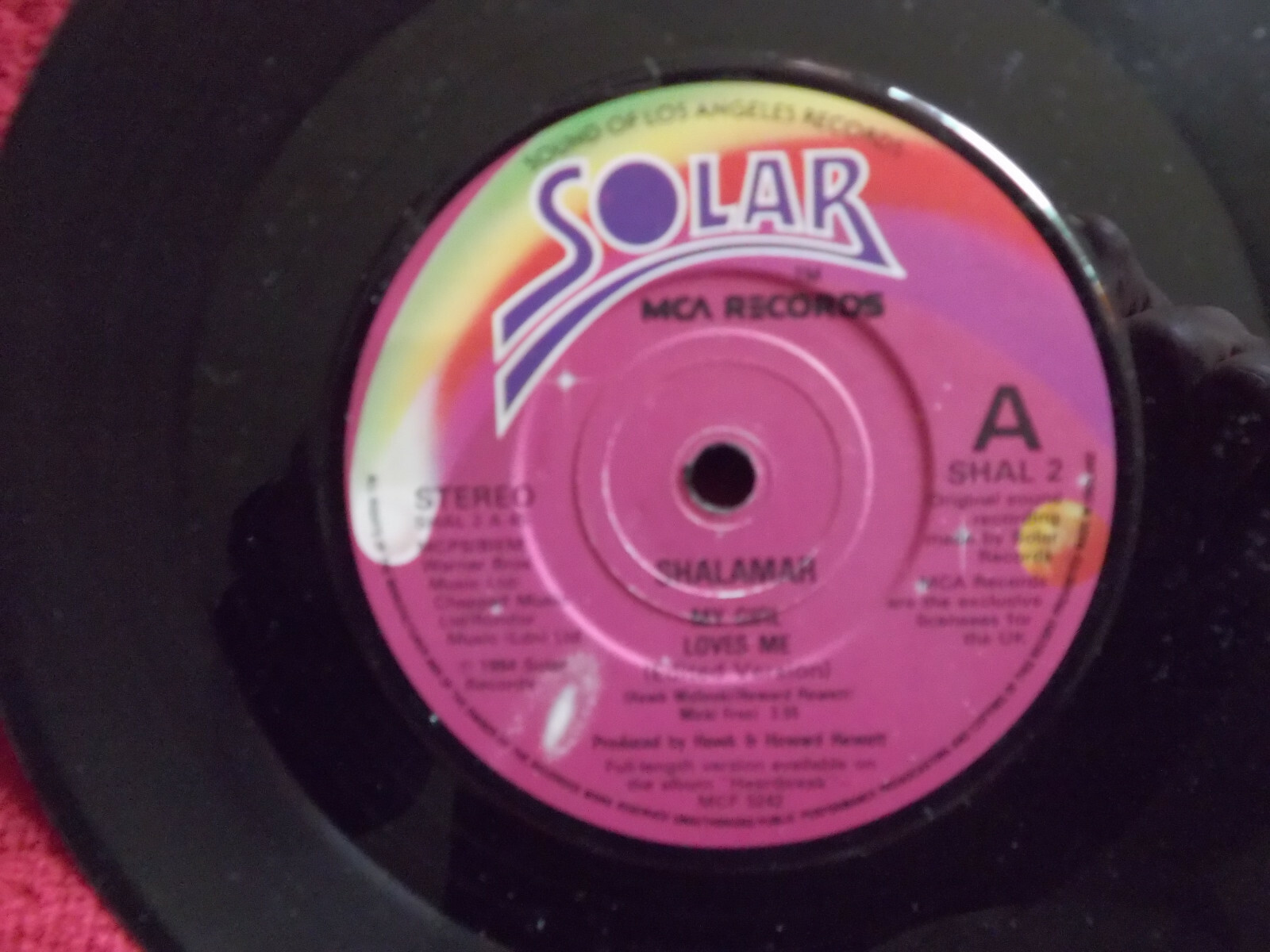Shalamar – My girl loves me / A mix to remember (7″-Single, 1985)