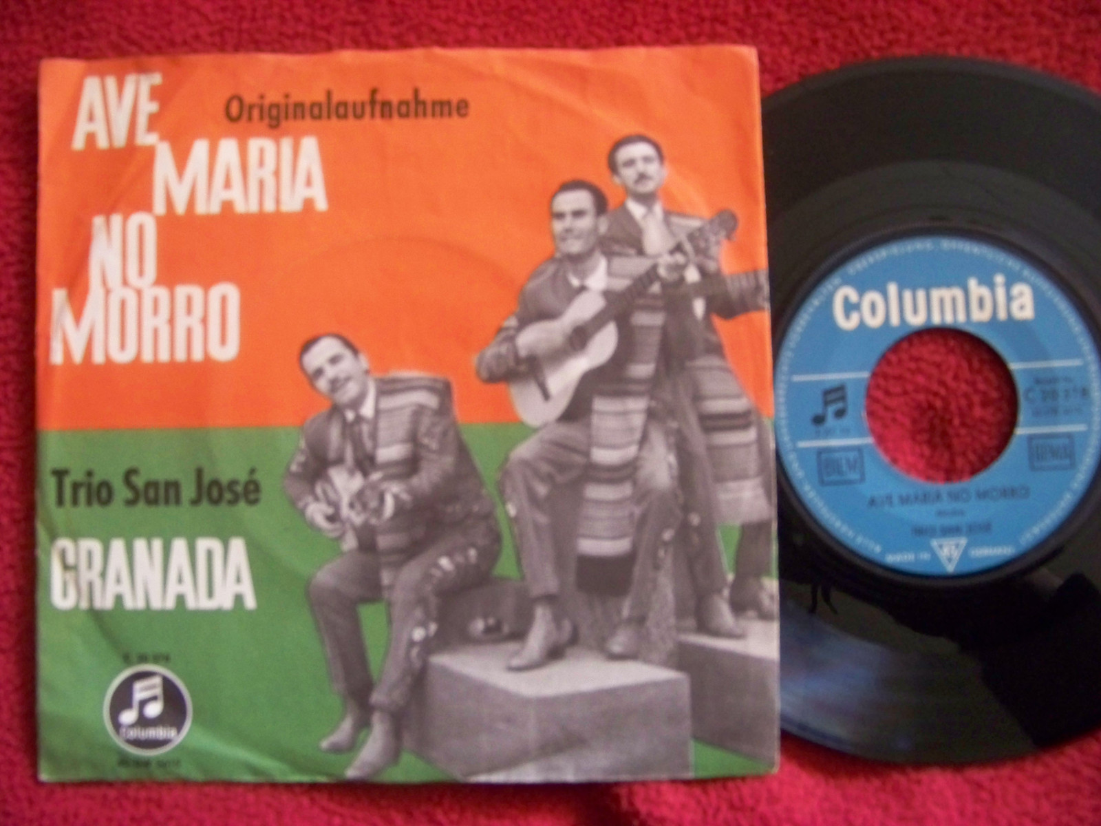 Trio San Jose – Ave Maria no morro / Granada (Columbia, Single)