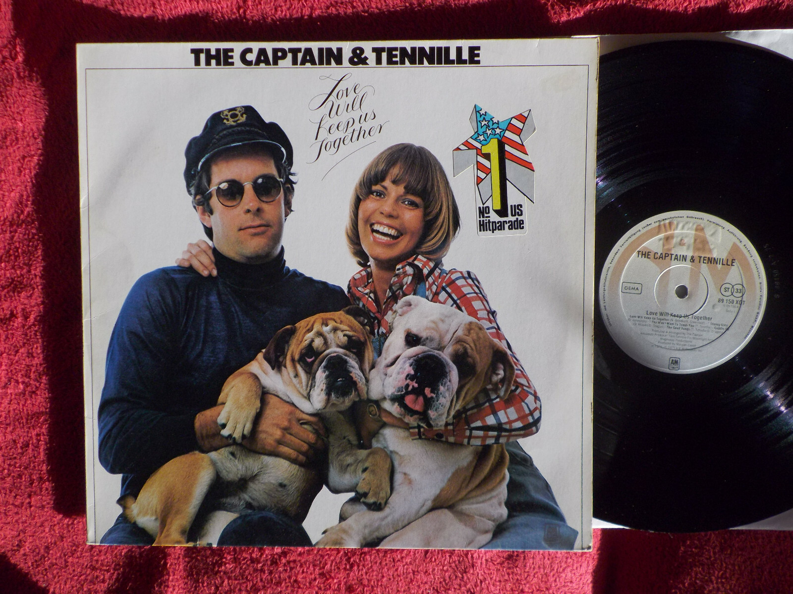 The Captain & Tennille – Love Will Keep Us Together | A&M Records, LP, Deutschland, 1975