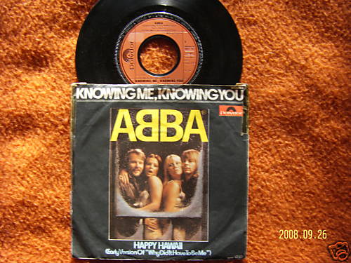 ABBA – Knowing Me, Knowing You / Happy Hawaii (Single, 1976)