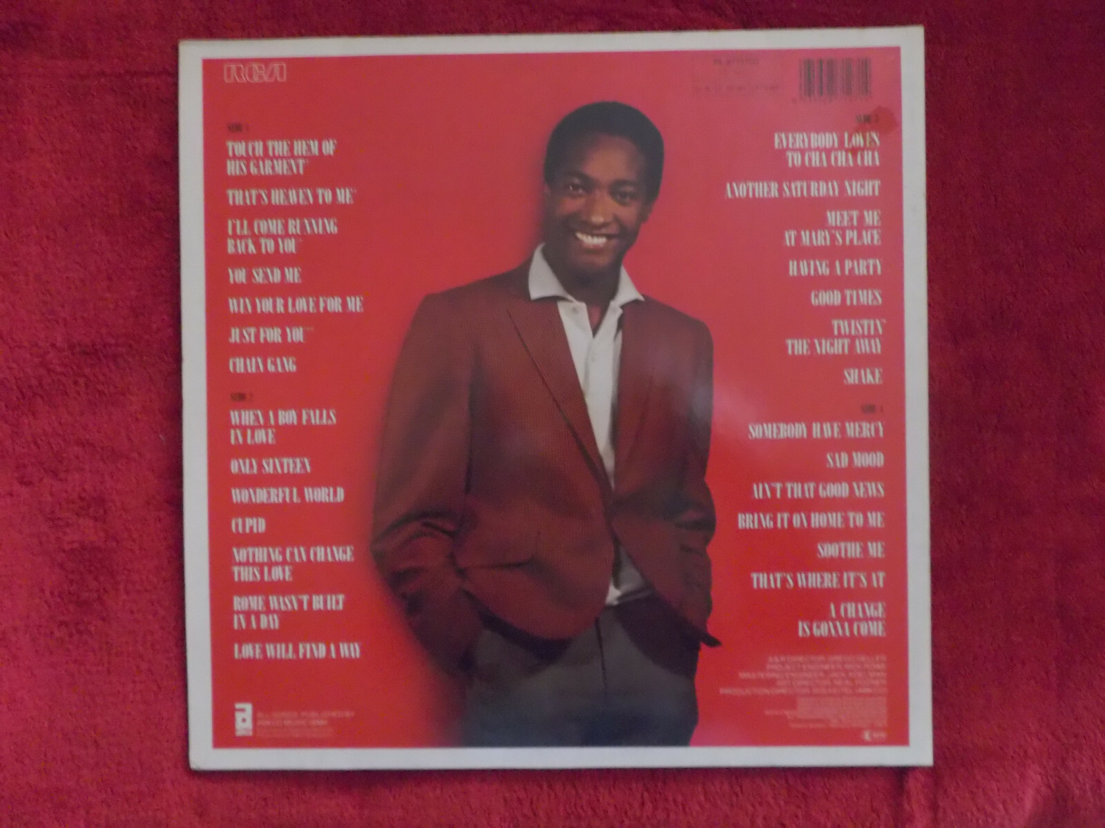 Sam Cooke – The man and his music | Doppel-LP, RCA Records, 1986, Bild 4