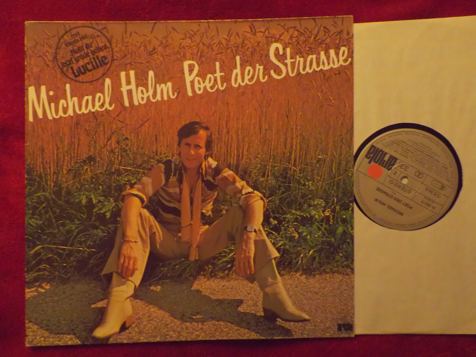 Michael Holm – Poet der Strasse (Ariola Records, LP)