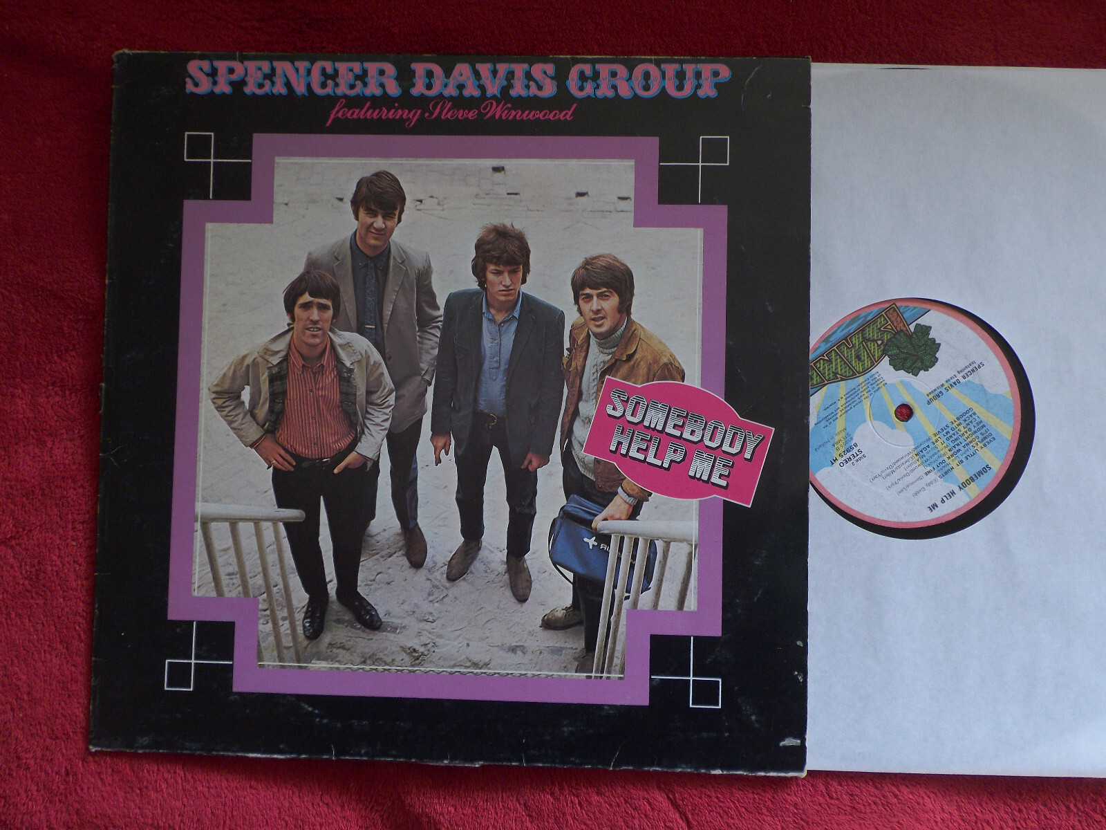 Spencer Davis Group – Somebody help me (LP, Niederlande)
