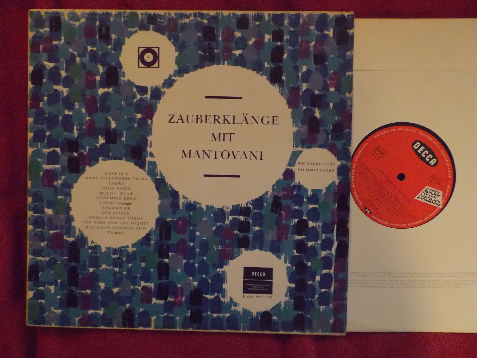 Mantovani – Zauberklänge mit Mantovani | Decca LP