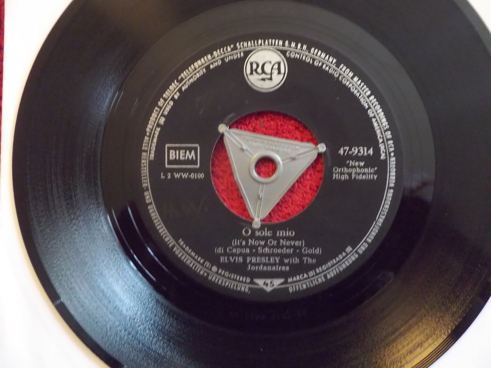 Elvis Presley – O sole mio (It´s now or never) / Make me know it – RCA Records 47-9314