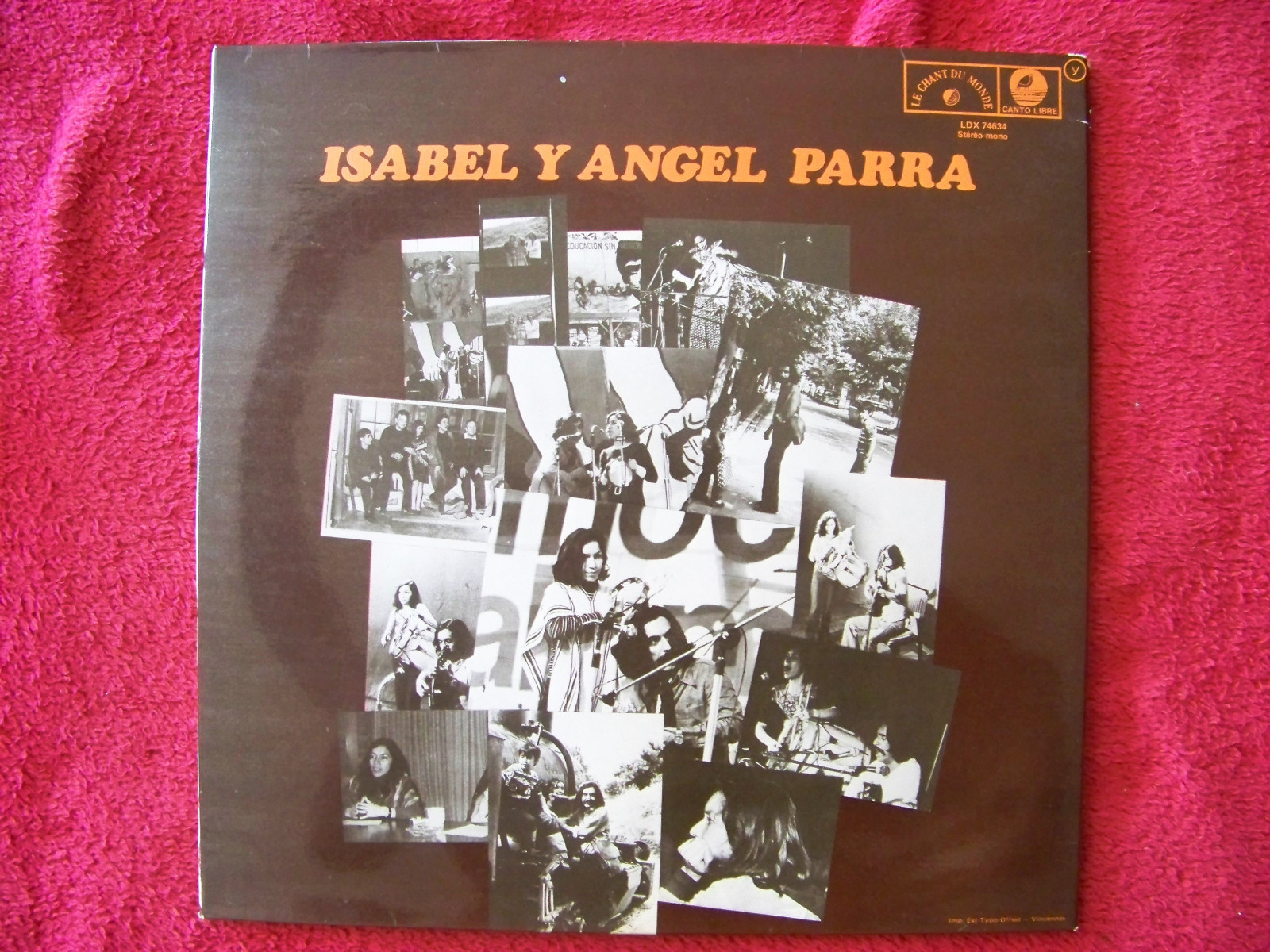 Isabel y Angel Parra – Canto libre | LP, Le Chant Du Monde, Frankreich 1976, Bild 4